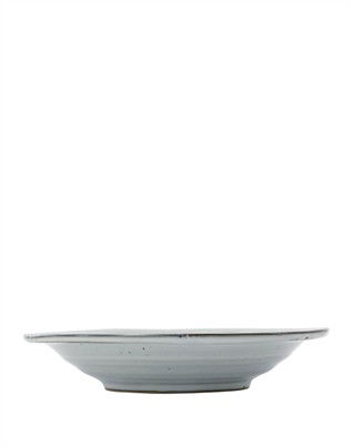 Suppetallerken - Rustic - Grey/Blue